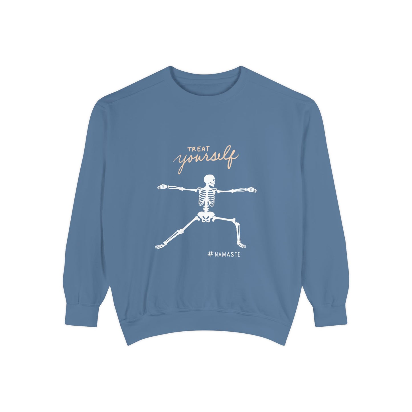 Namaste Skeleton Sweatshirt - Treat Yourself