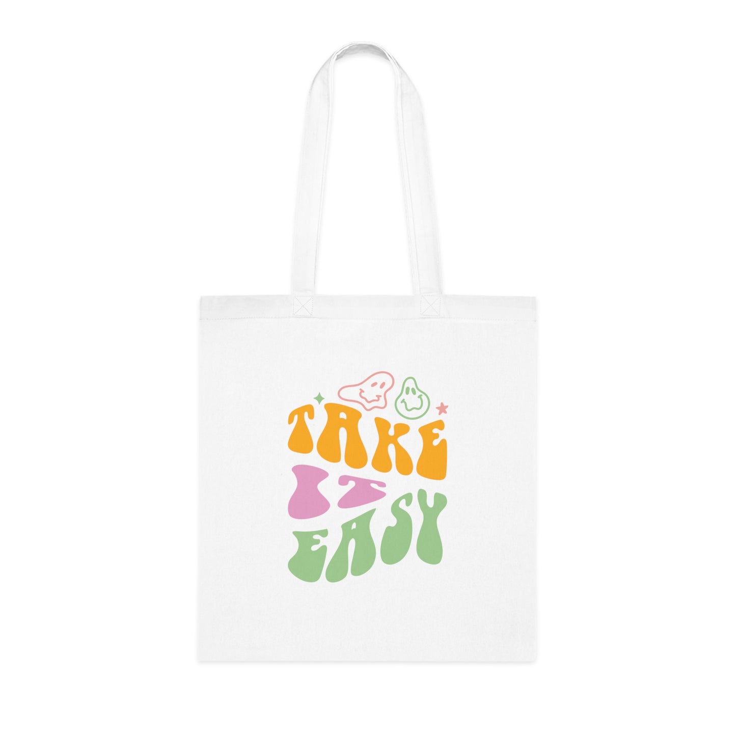 Take It Easy Cotton Tote Bag
