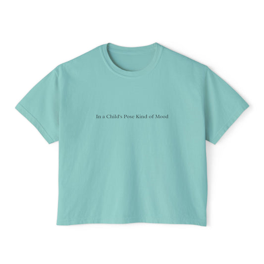 In a Child's Pose Mood - Relaxed Fit Graphic T-Shirt